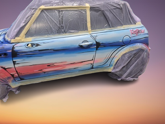 MINI Cooper zijdeur detail